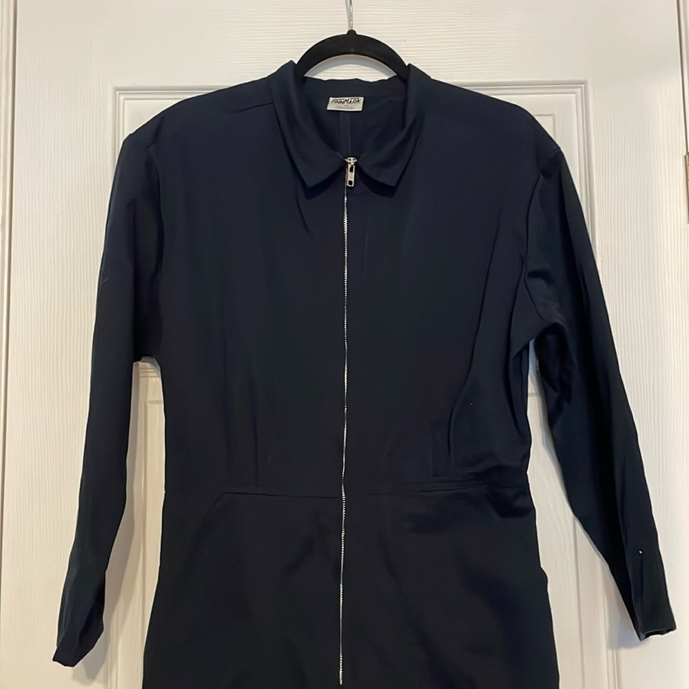 Vintage Blue Jumpsuit Made in Canada